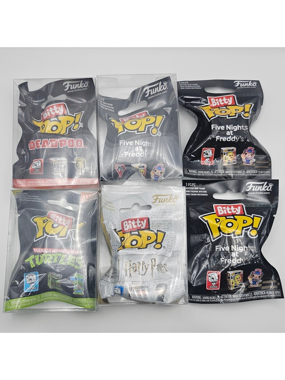 Lot of Funko Bitty Pops - Mini Collectibles